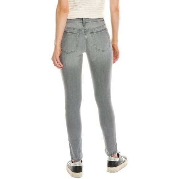 Joes Jeans Velma Curvy Skinny Ankle Womens 25 Gray Distressed Faded Denim NWT - Picture 2 of 3